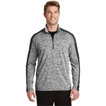 Sport-Tek PosiCharge Electric Heather Colorblock 1/4-Zip ...