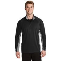 Sport-Tek Sport-Wick Stretch Contrast 1/2-Zip Pullover.... from ASI 84863 SanMar