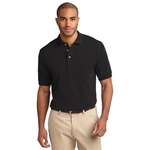 Port Authority Tall Heavyweight Cotton Pique Polo.