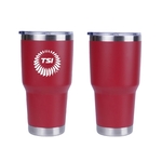 Double Wall Stainless Steel Travel Tumbler, 30 oz.