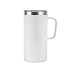 Vacuum Stainless Steel Tumbler with Handle, 20 oz.