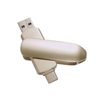 Electroplated Nickel Type-C USB Flash Drive
