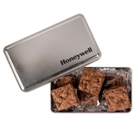 Fresh Beginnings 6 Fudge Brownies in Tin