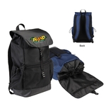 100% Polyester Travel Padded Cinch Top Backpack