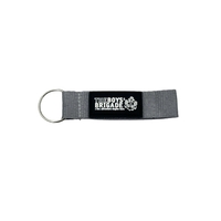 Polyester Short Lanyard with Soft PVC Label