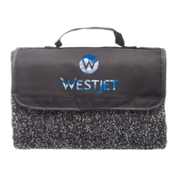 Wagon Train Roll-Up Picnic Blanket (Full Color Imprint)