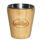 Bamboo and Stainless Steel Shot Glass