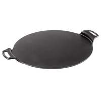 15" Seasoned Cast Iron Pizza Pan