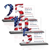 Hazelton VividPrint™ Award - Black... from ASI 84592 St Regis Group / St Regis