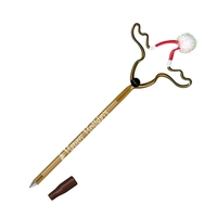 Premium Inkbend Standard Pens - Reindeer w/ Santa Hat