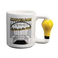 13 oz. Unique Light Bulb Handle Mug.... from ASI 40261 Berney-Karp Inc /...