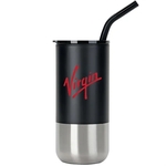 16 oz. Cabo Stainless Tumbler with Straw