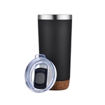 Tumbler with Cork Bottom