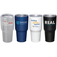 30 oz. tumbler made of vacuum-insulated stainless steel with a clear... from...