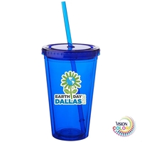16 oz Journey Double Wall Insulated Acrylic Tumbler with Screw-on Lid... from...