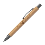 Bamboo-04 Retractable Eco-Friendly Ballpoint Pen