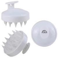 Scalp massager is designed with soft silicone bristles. Fits comfortably...