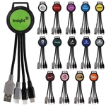 TWO TONE 3-IN-1 DUO CHARGING CABLE