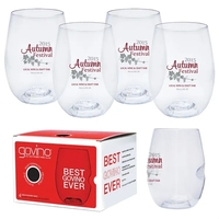 Dishwasher Safe Govino®16oz Wine Glass 4 Pack