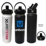 28 Oz. Steel Vacuum Insulated Straw Bottle