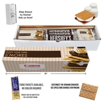 Kit includes Graham Cracker Sheets, Marshmallows and Fudge Packets.... from...
