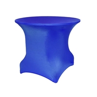 Non-Printed 60Ó Round Spandex Stretch Table Cover