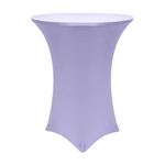 Non-Printed 48Ó Round Spandex Stretch Table Cover