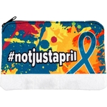 LARGE FAUX FELT POUCH