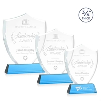 Scudo Shield Award on Newhaven - Sky Blue