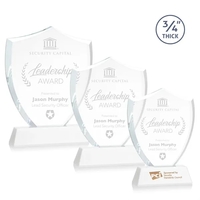 Scudo Shield Award on Newhaven - White