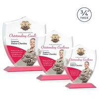 Scudo Shield VividPrint™ Award - Red