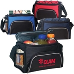Lunch Cooler Bag w/ Pockets & Shoulder Strap