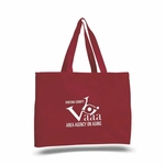 12oz. Cotton Canvas Reusable EcoFriendly Tote Bag w/ Handles