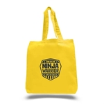 6oz. Cotton Canvas Reusable Tote Bag w/ Handles for Shopping