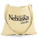 12oz.Cotton Canvas Messanger Tote w/ Long Straps for Grocery