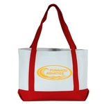 12oz. Cotton Canvas Reusable Tote Bag w/ Handles for Grocery
