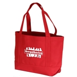 12oz.Cotton Canvas Reusable Tote Bag w/ Handles for Shopping