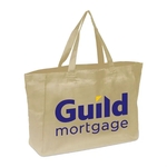 6 oz. Cotton Sheeting Travel Tote w/ Handles for Groceries