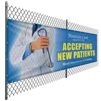 4' H x 12' W Premium Polyester Mesh Banner... from ASI 80228 Quinn