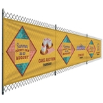 5' x 24' Premium Polyester Mesh Banner