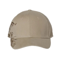 Structured, six-panel cap with trout design. Blank.... from ASI 84358 S&S...