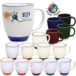 14oz Heartland Bistro Almond Mug with Trim