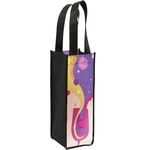 Laminated Full Color Wine Bottle Tote