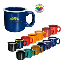 15oz Campfire Mug with Color Rim... from ASI 80093 Pyrographics /...