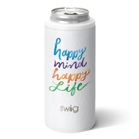 Swig® 12 oz. Golf Partee Skinny Can Cooler, Full Color Digi... from ASI 30270...