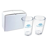 16 oz. Pint Glass - Gift Set of 2... from ASI 30270 Aakron Line