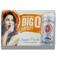 12" x 18" custom sign made from recycled aluminum.... from ASI 50120 Dixie...