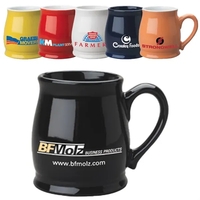 15 oz. Spokane Coffee Mug. Black ceramic coffee mug. New style... from ASI...