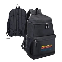 600D Computer Backpack w/ Leatherette Bottom and Large main compartment...