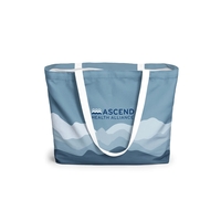 Full Color Recycled Canvas Large Tote